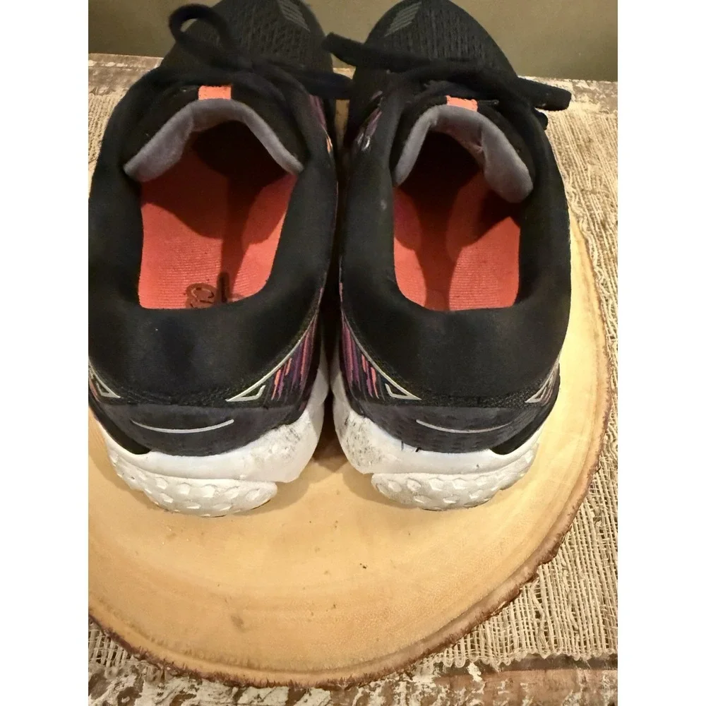 Brooks Adrenaline GTS‎ 19 Women's Running Shoes - Black/Purple/Orange - Sz-11 2E